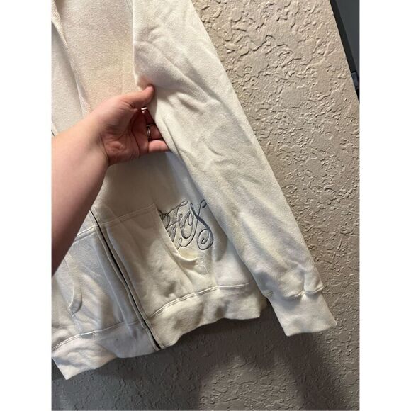 Fox Racing White Sherpa Full Zip Hoodie Size XL - Picture 5 of 11